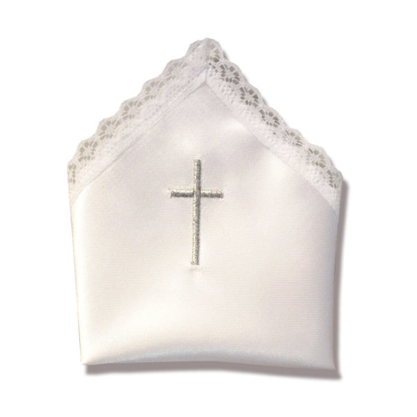 Svileni krsni rupčić (motiv: križ)