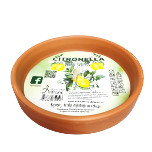 Mirisna svijeća citronella